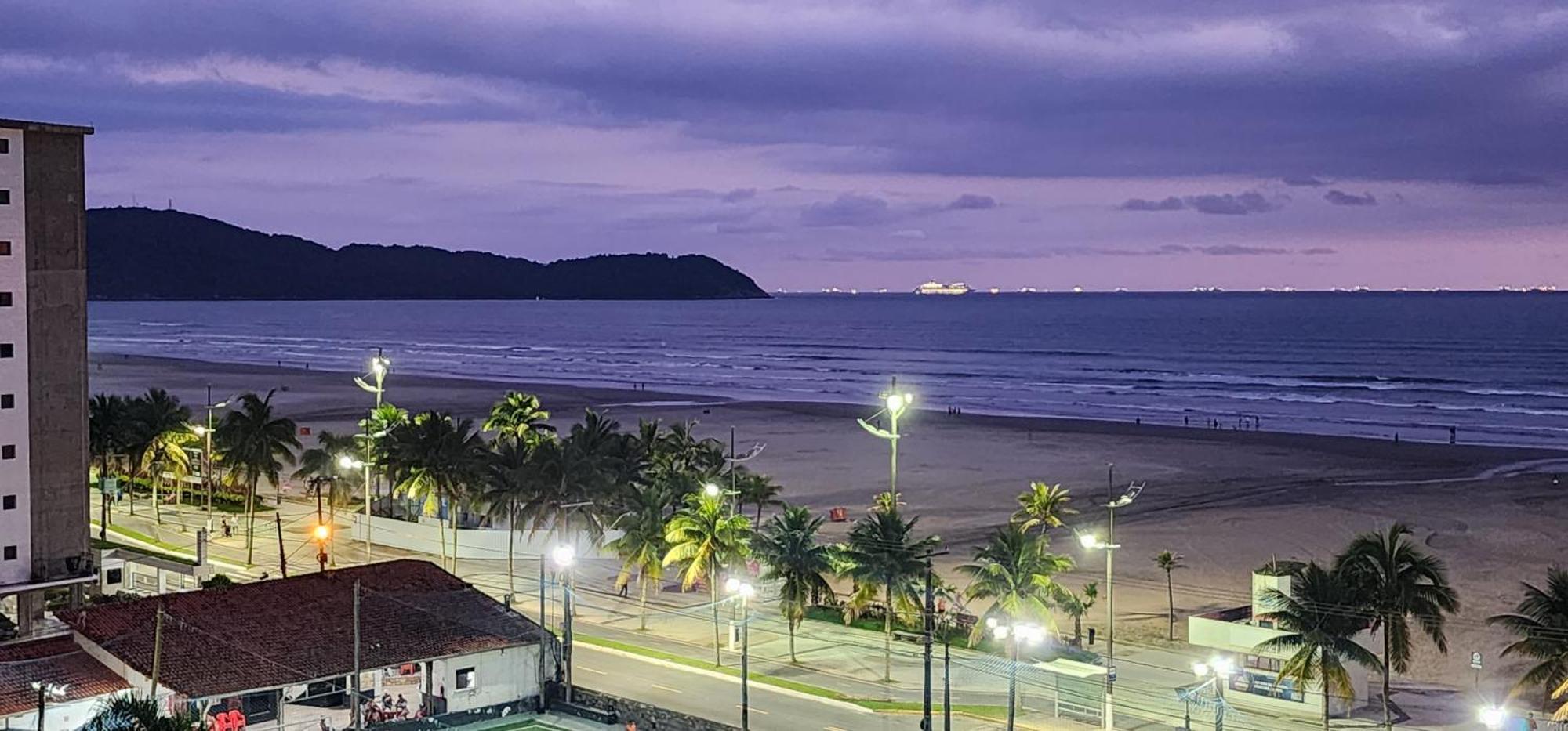 Apto Frente Mar Em Praia Grande Exteriér fotografie